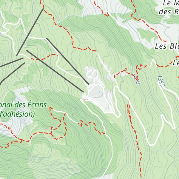 Map of Restaurant des 4 Saisons