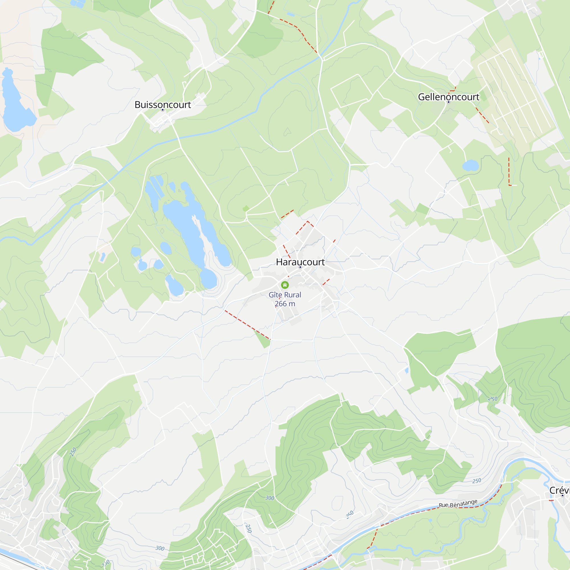 Gîte Rural map