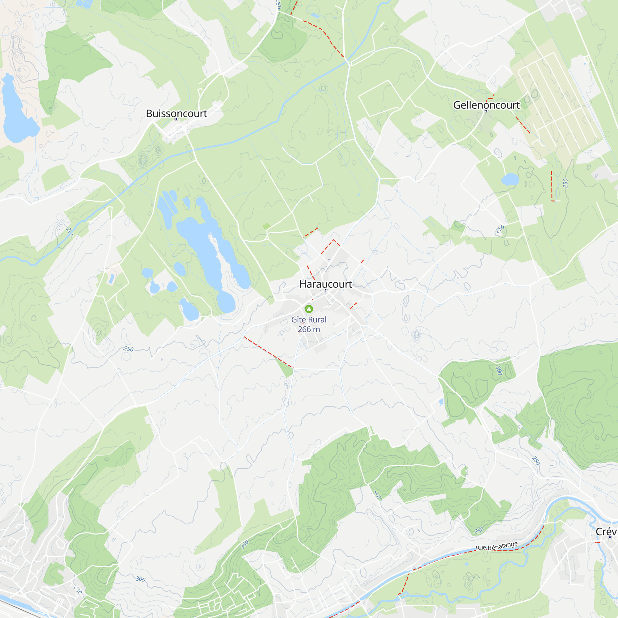 Gîte Rural map