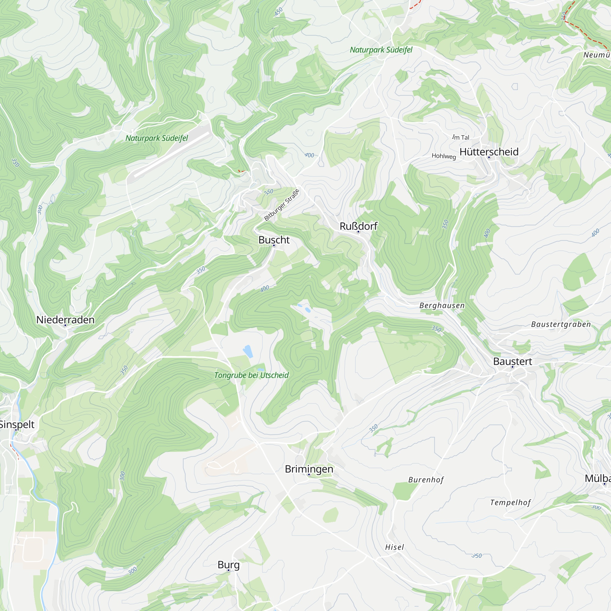 Glashütte map