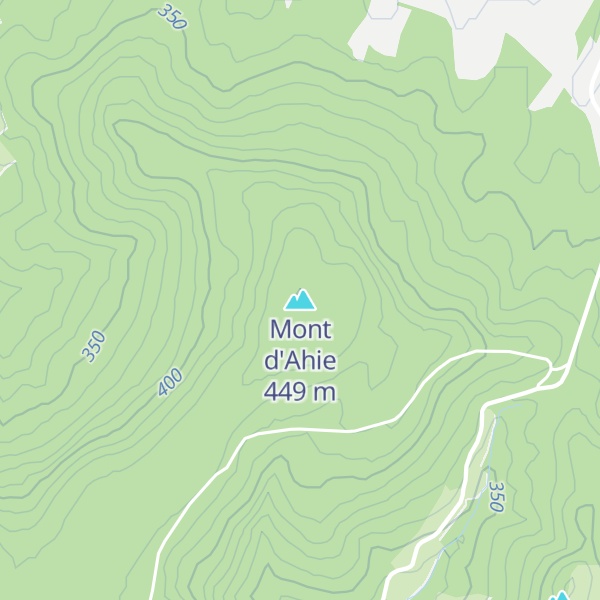 Map of Mont d'Ahie