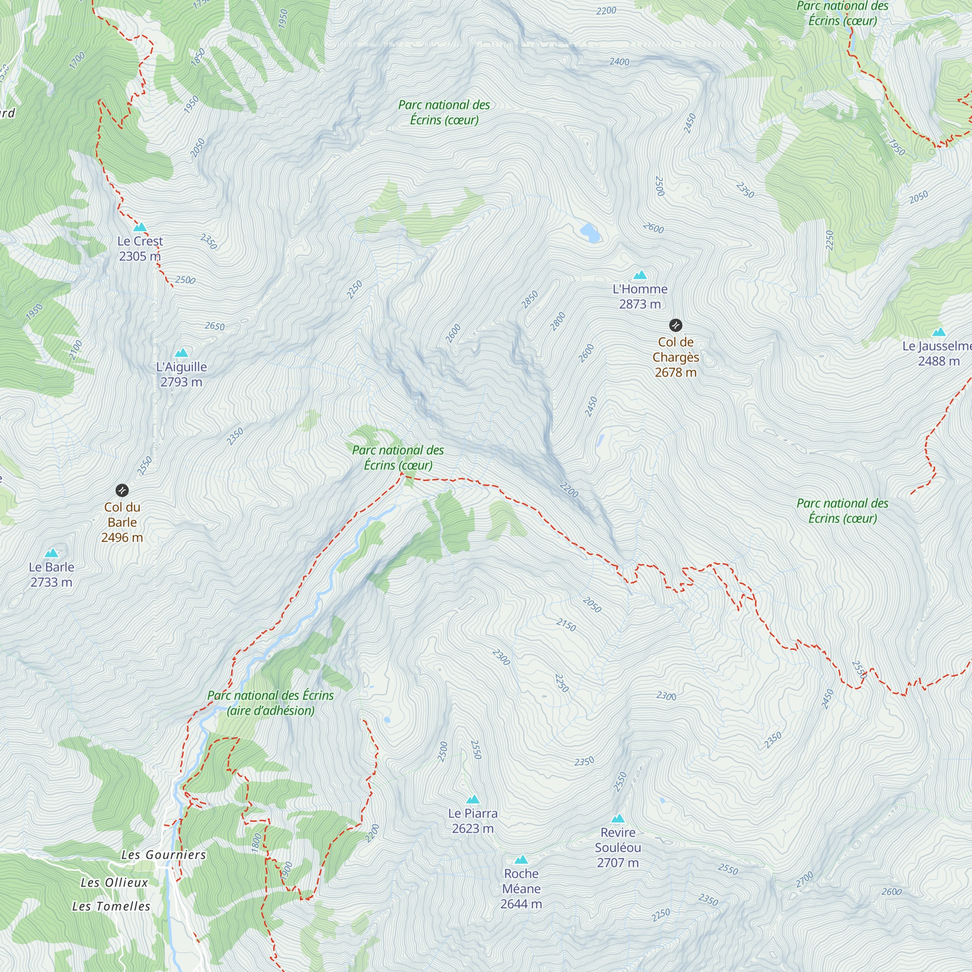 Cabane du Pré d'Antoni map