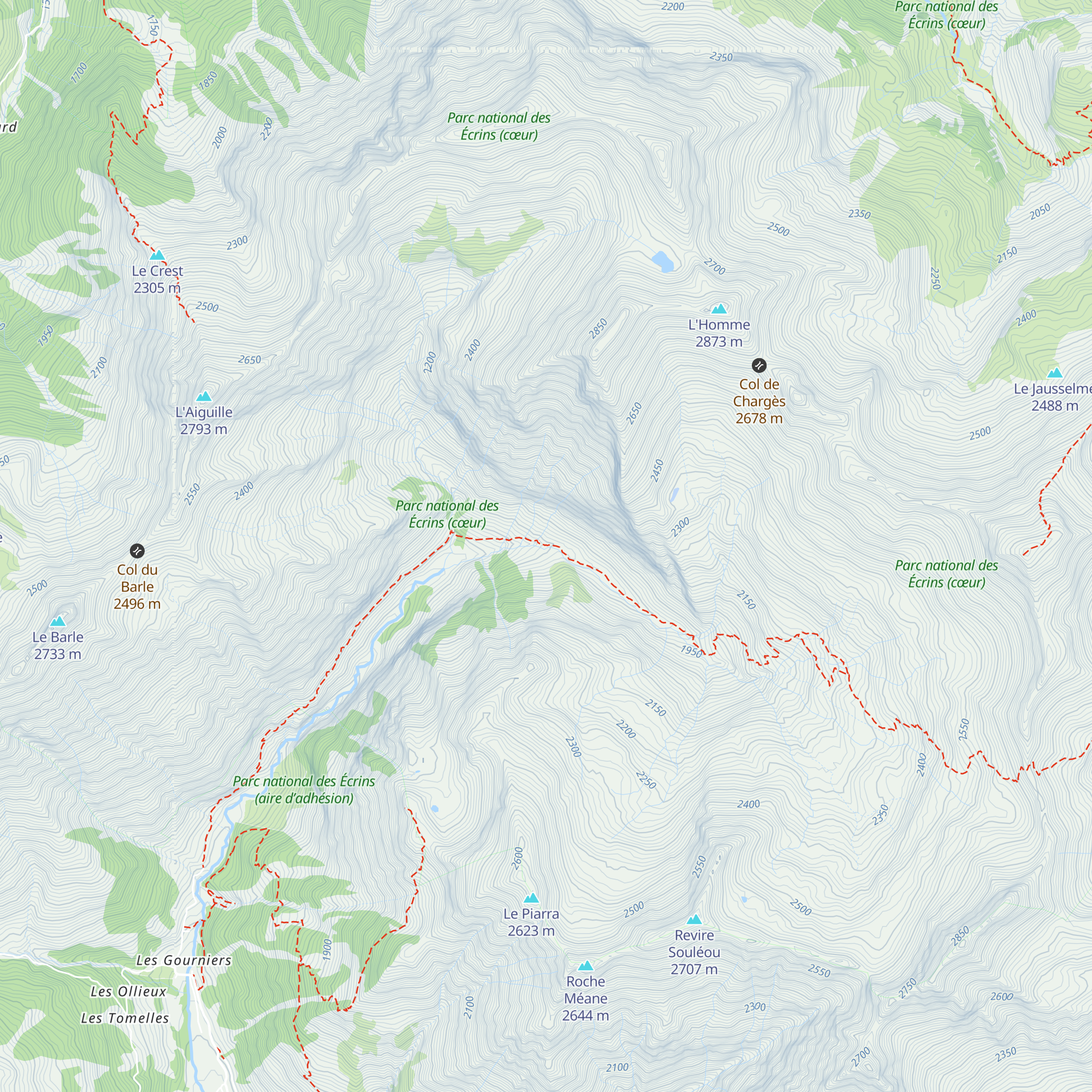 Cabane du Pré d'Antoni map