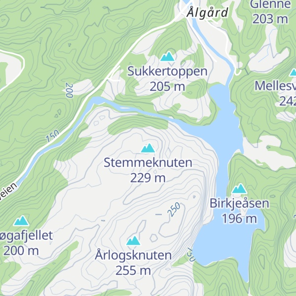 Map of Stemmeknuten