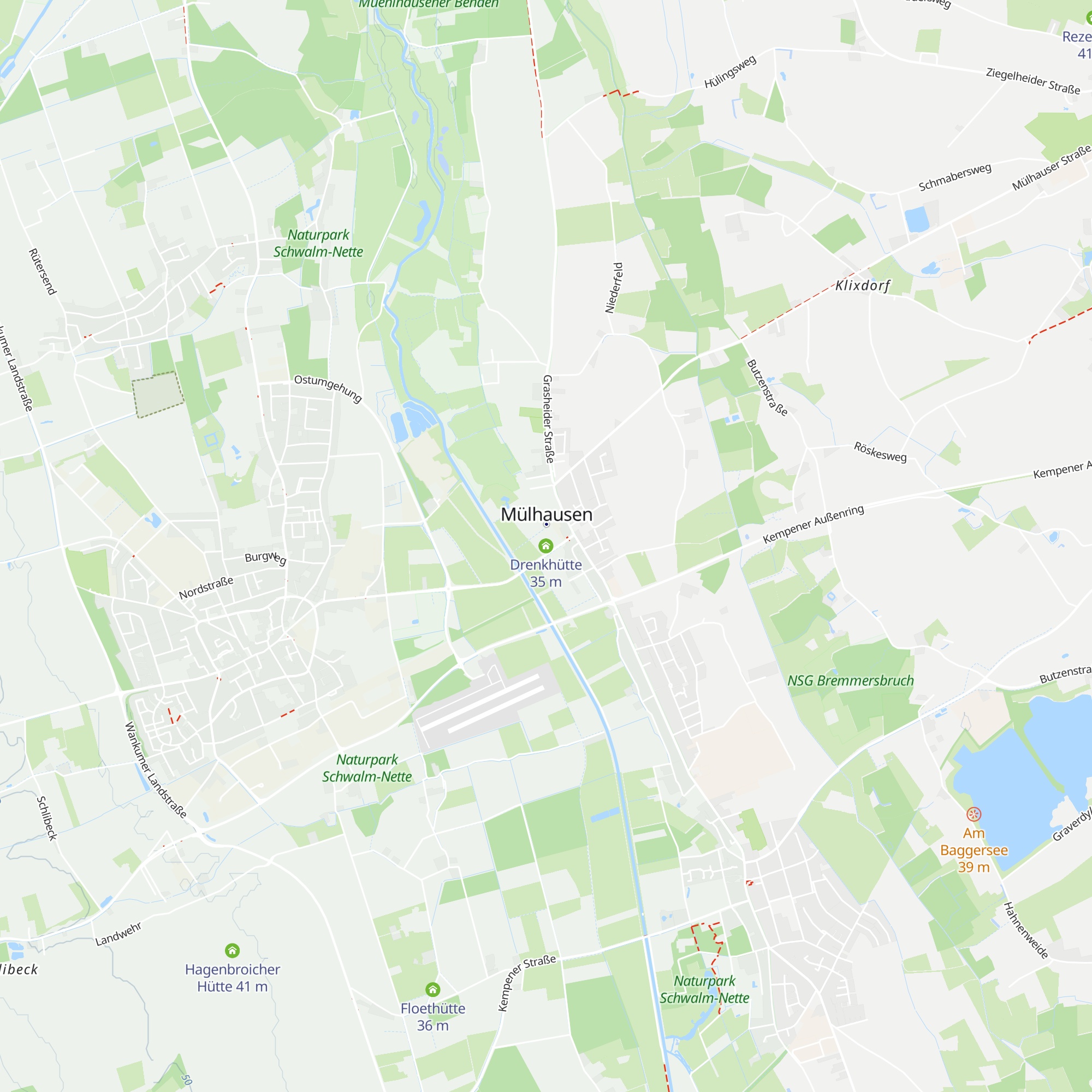 Drenkhütte map