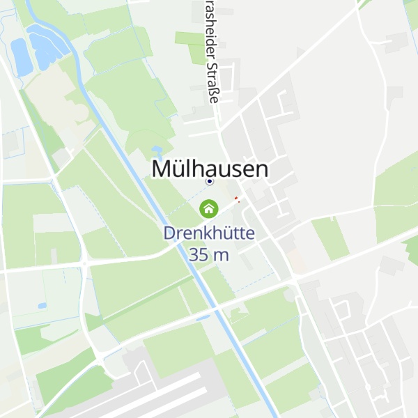 Map of Drenkhütte