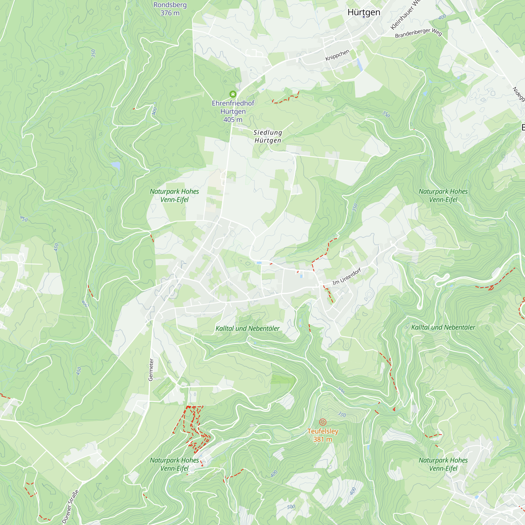 Grillhütte zum Bosselbach map