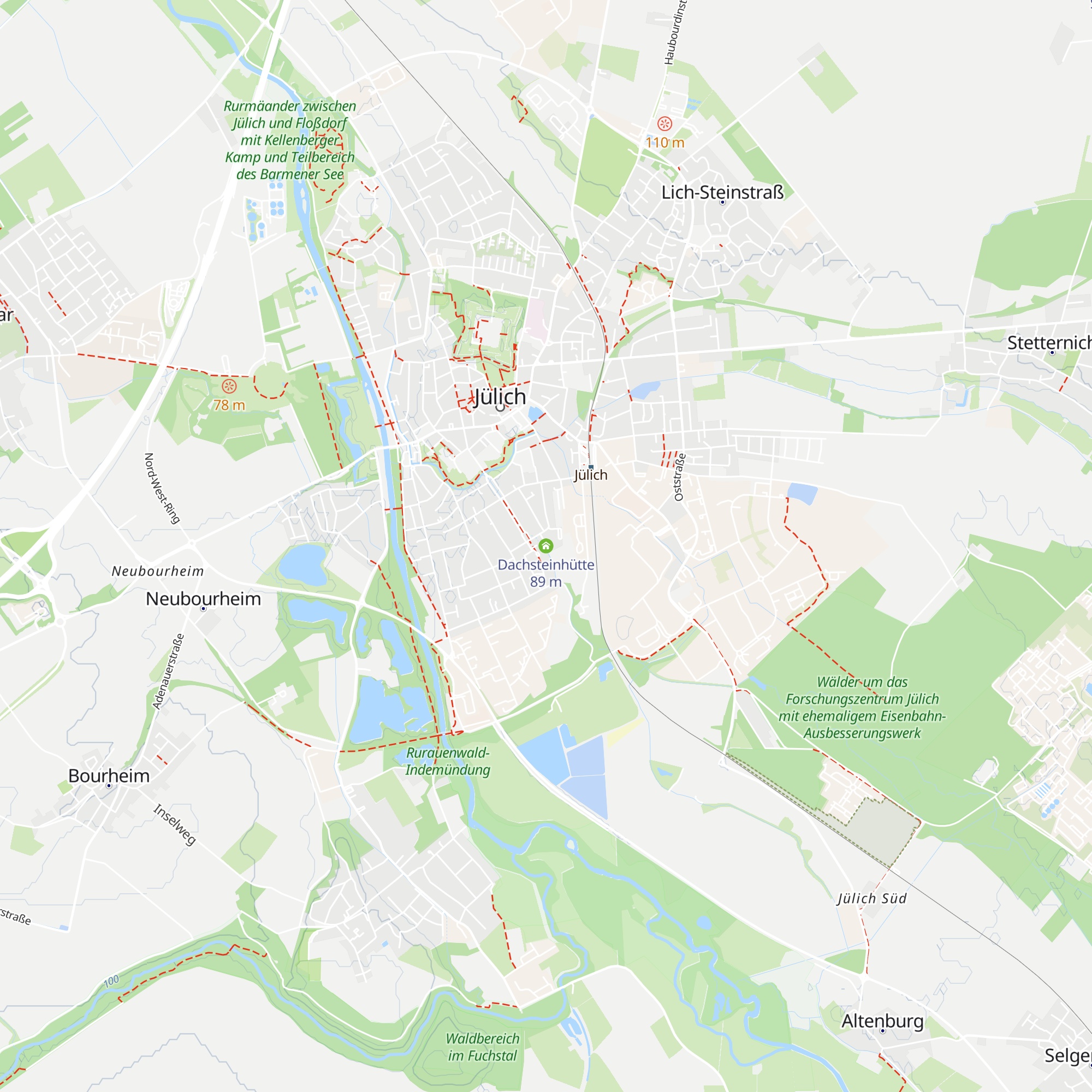 Dachsteinhütte map