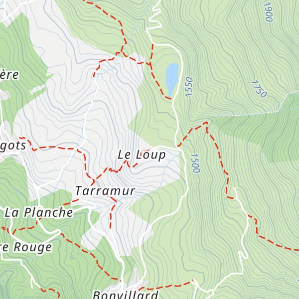 Map of Chapelle Saint-Bernard
