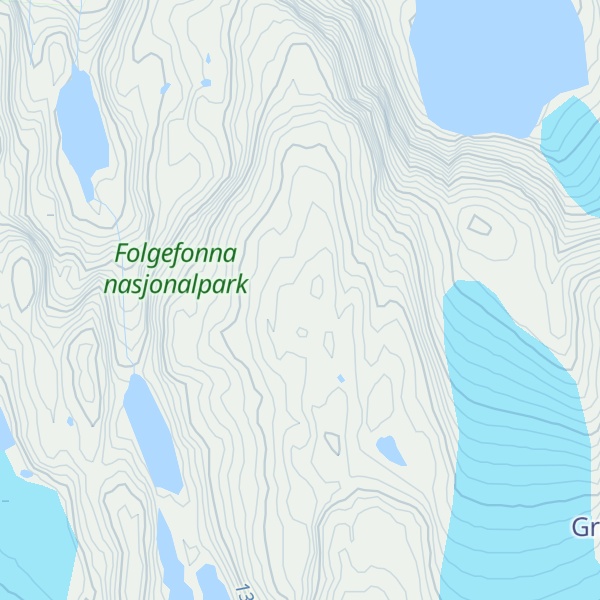 Map of Gråfjellshorga