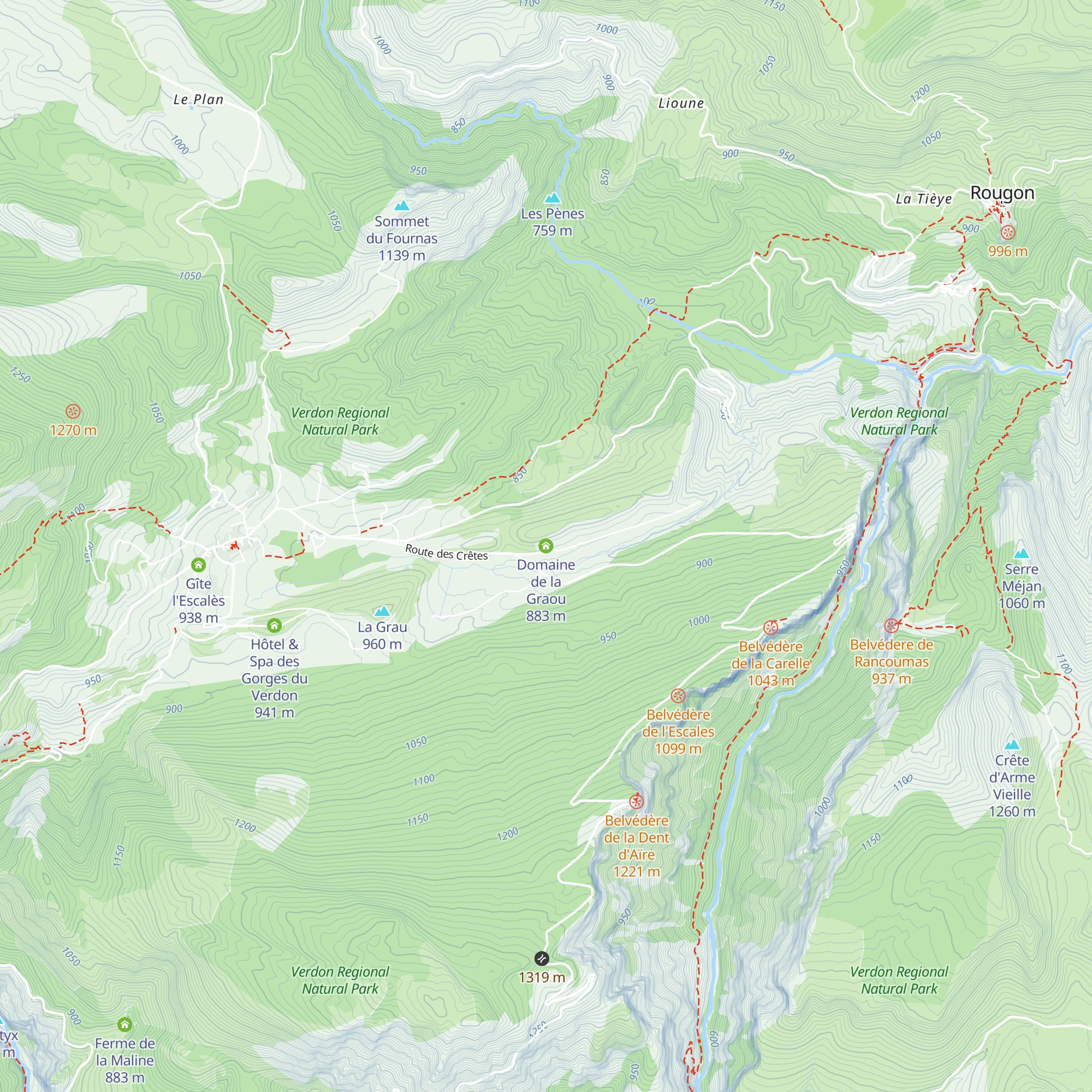 Domaine de la Graou map