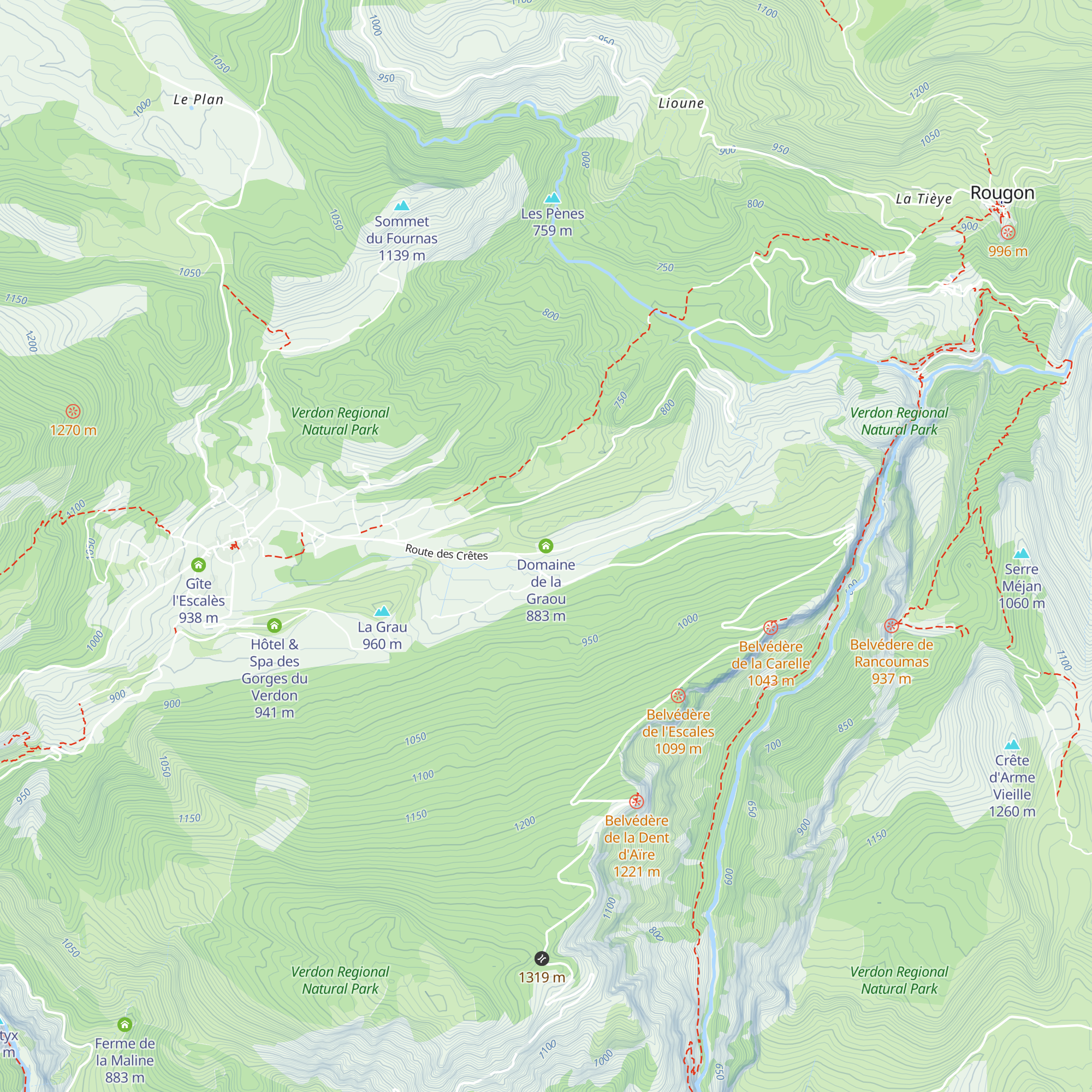 Domaine de la Graou map