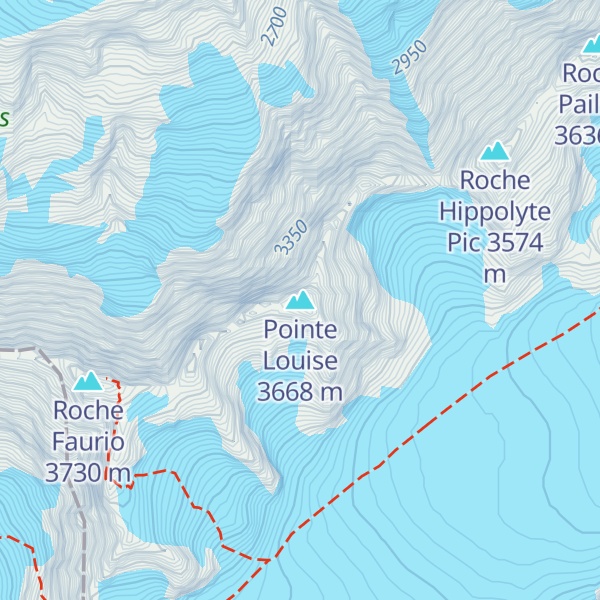 Map of Pointe Louise
