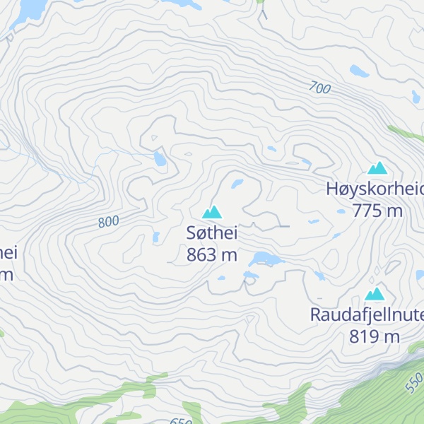 Map of Søthei