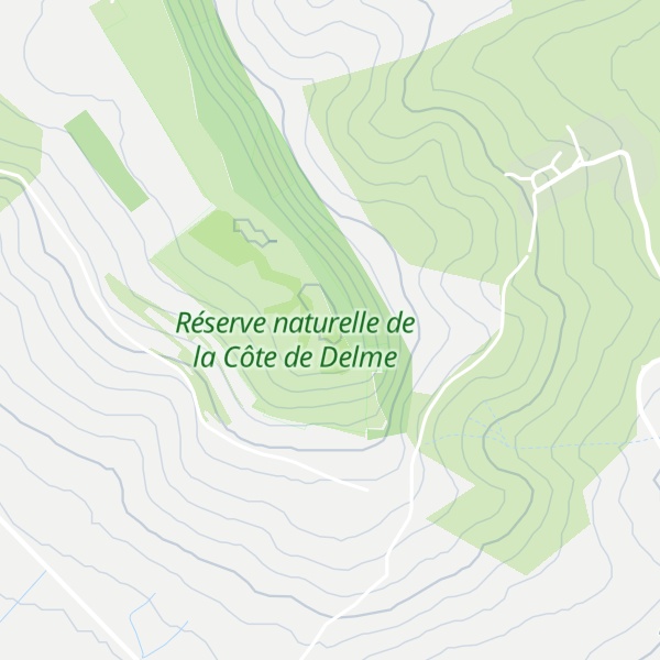 Map of Côte de Delme