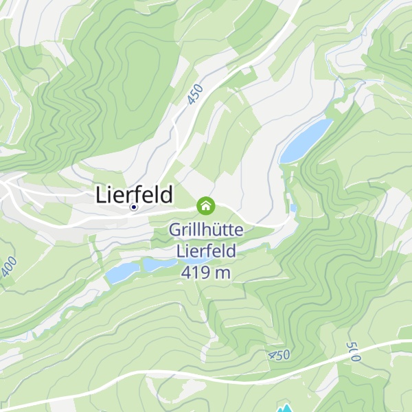Map of Grillhütte Lierfeld
