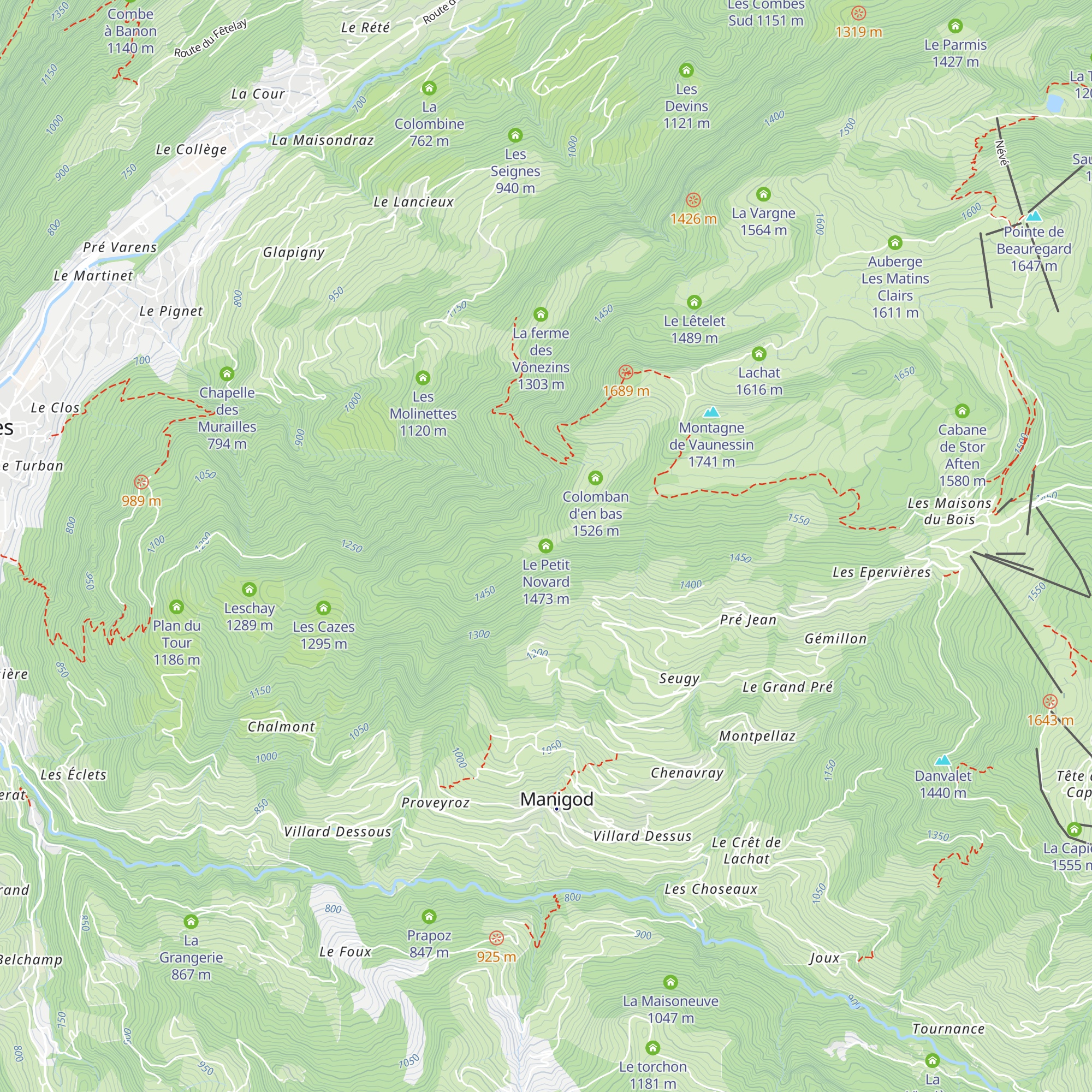Le Petit Novard map