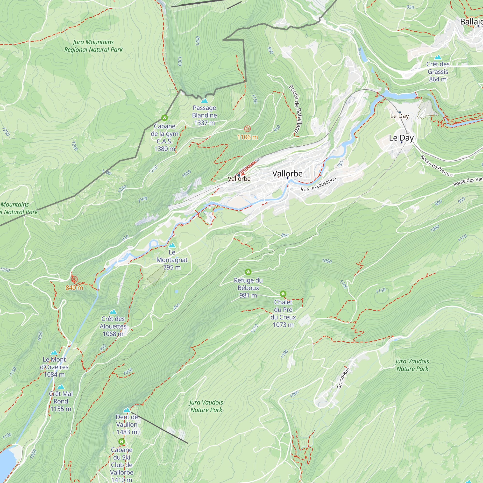 Refuge de Plan Saint-Jean map
