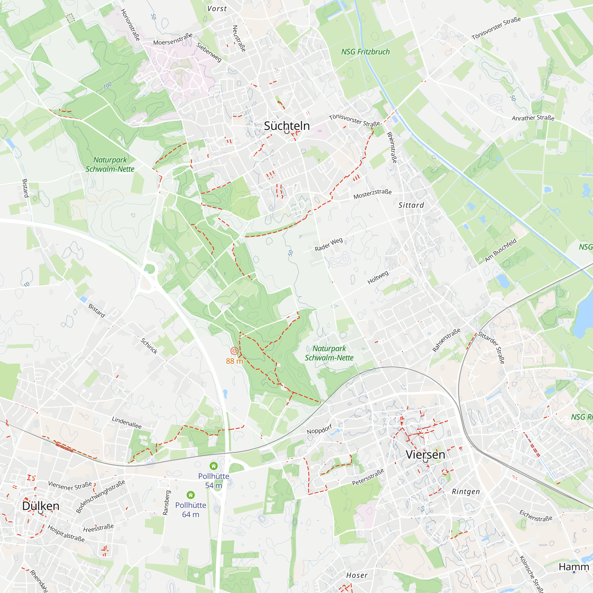 Katzenhütte map