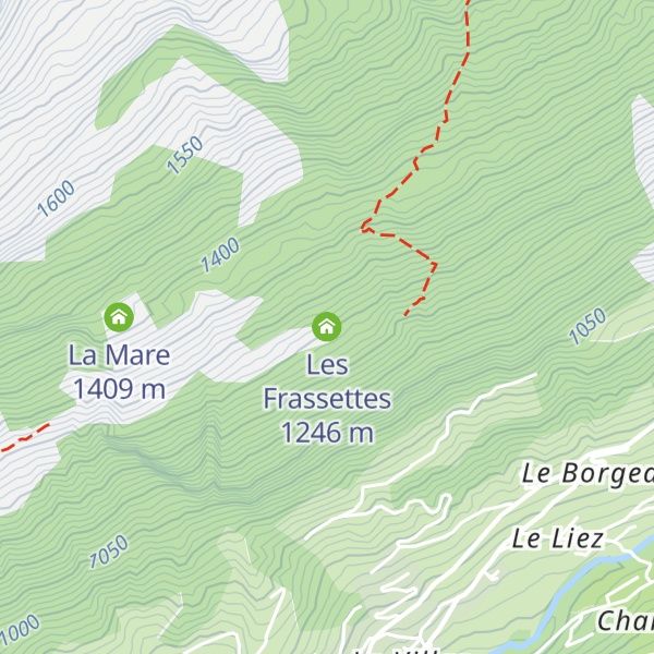 Map of Les Frassettes