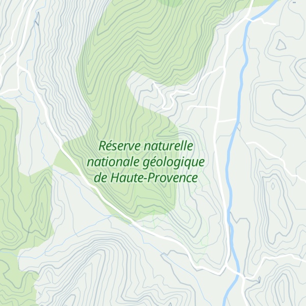 Map of Colle de Treouiller