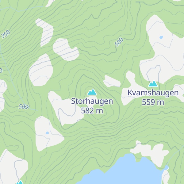 Map of Storhaugen
