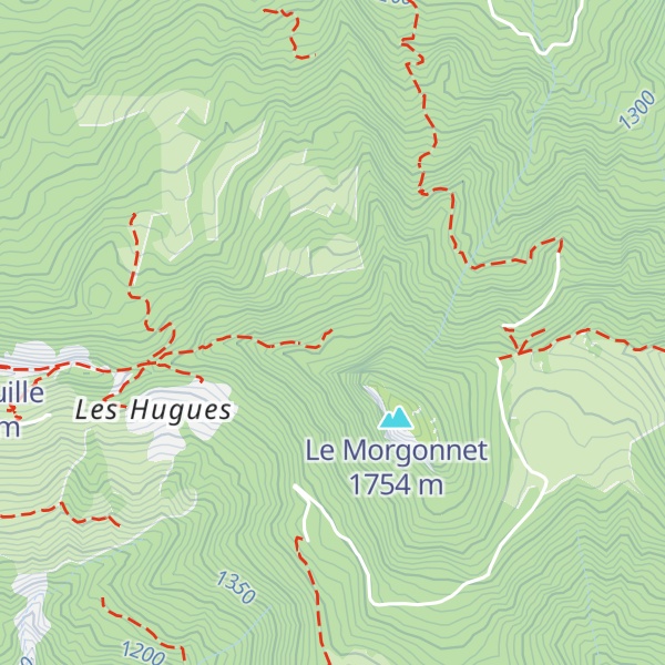 Map of Cabane du Jas