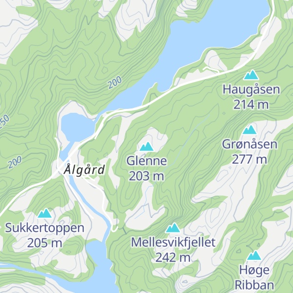 Map of Glenne