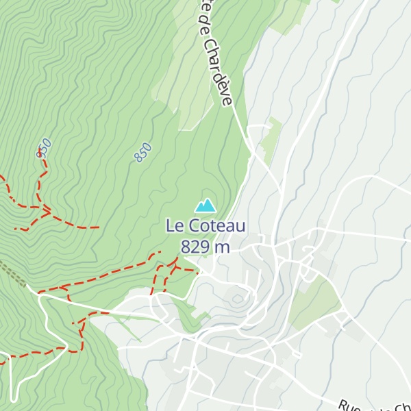 Map of Le Coteau