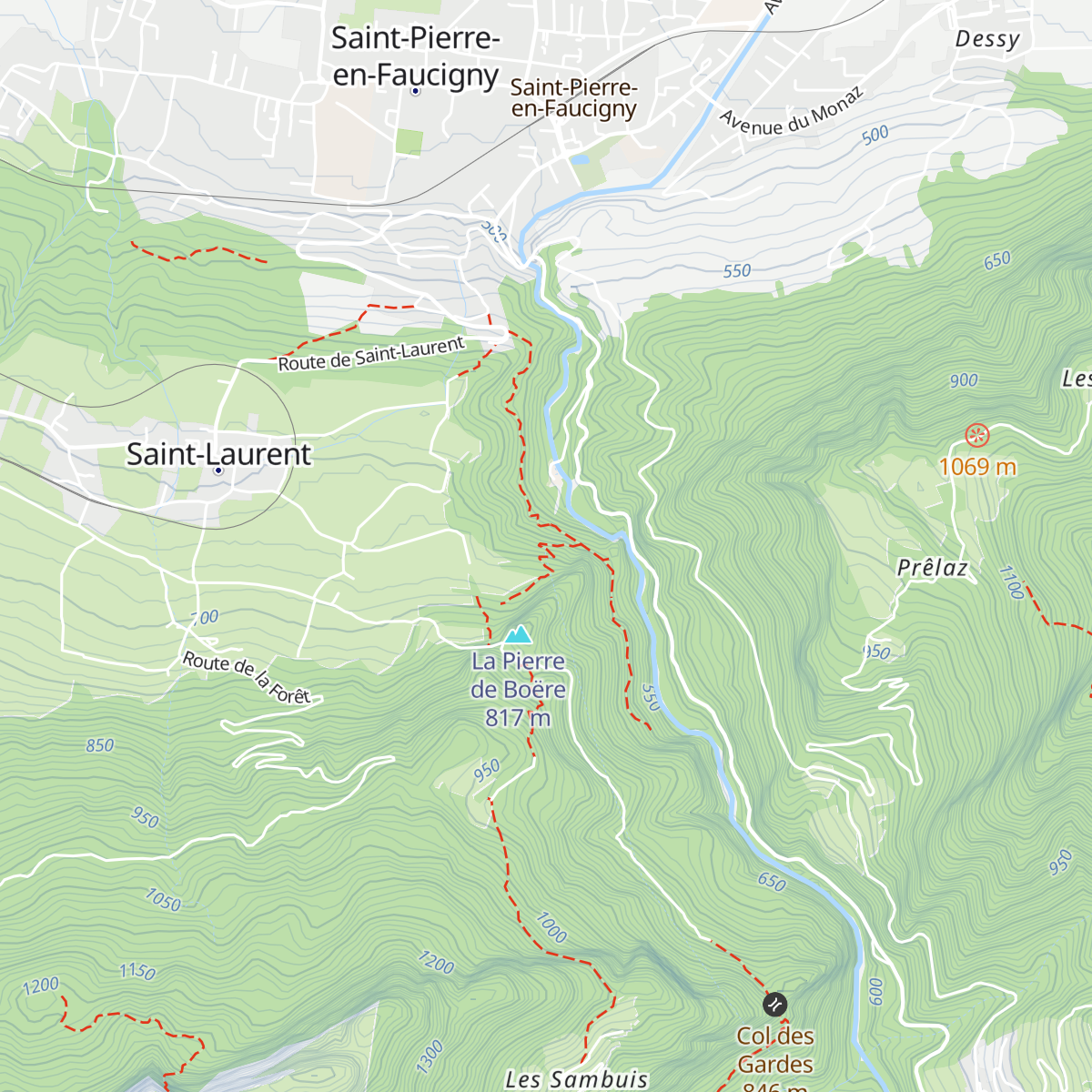 Chambre de mise en charge map