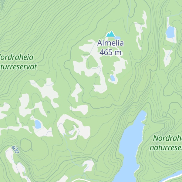 Map of Nordstølheia