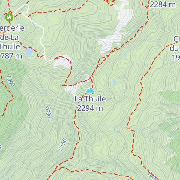 Map of La Thuile