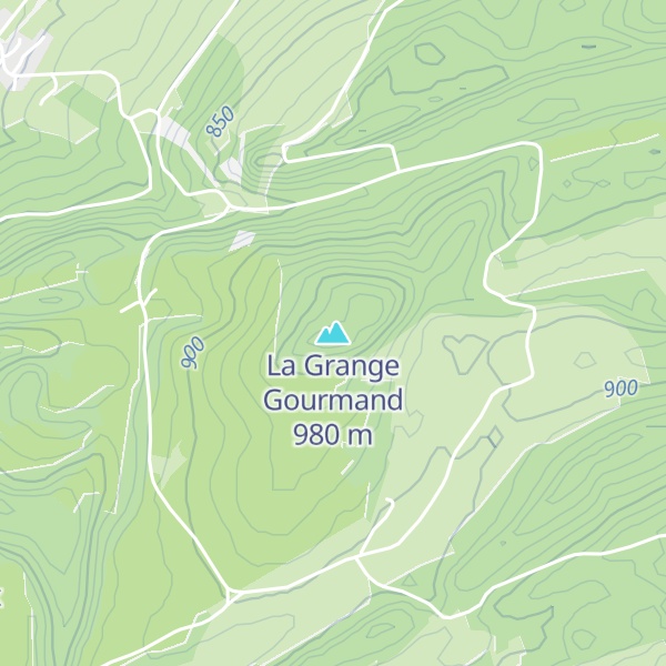 Map of La Grange Gourmand