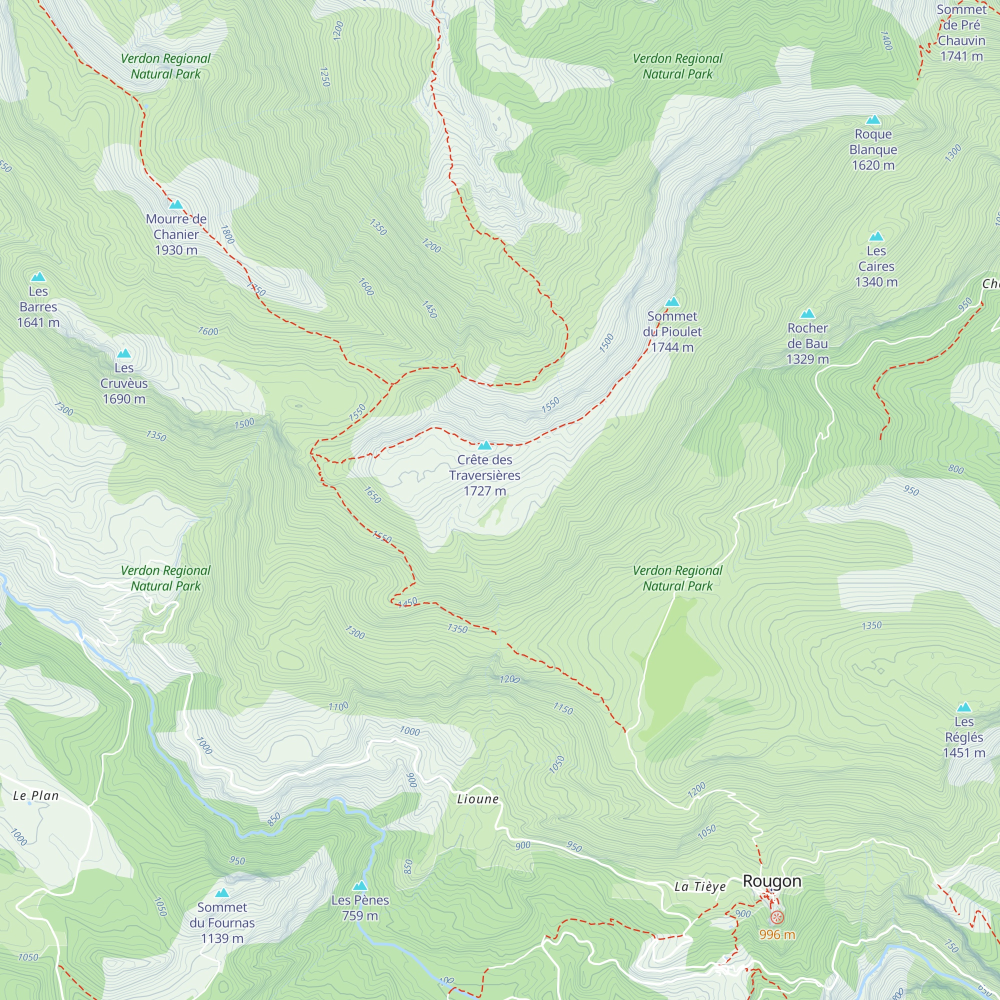 Le clot des Ordes map