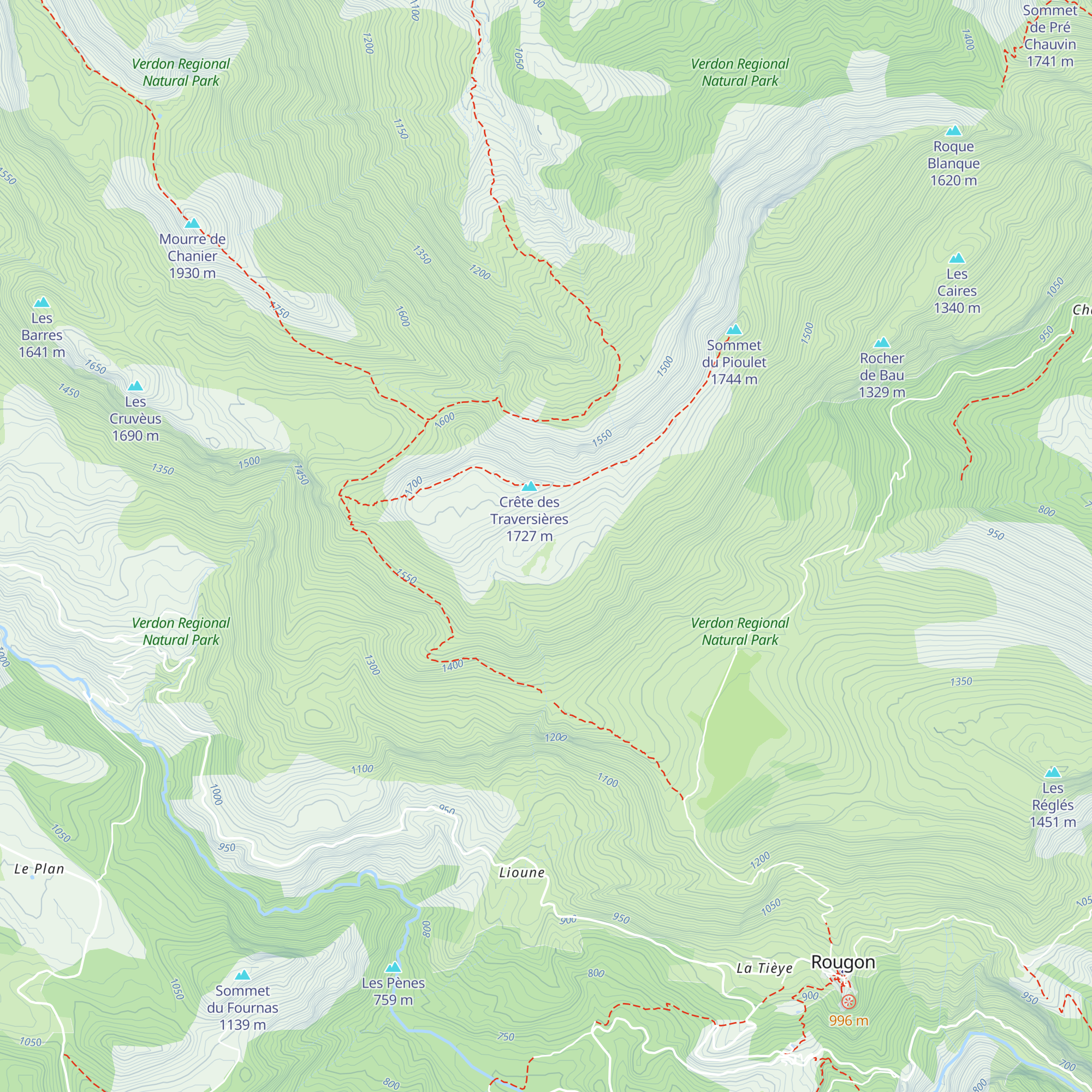 Le clot des Ordes map
