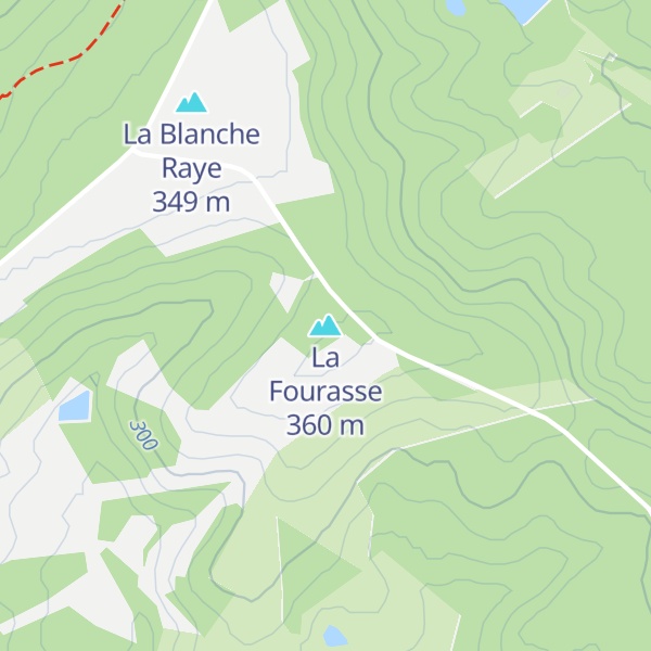 Map of La Fourasse