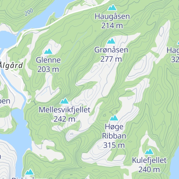 Map of Snoreknuten