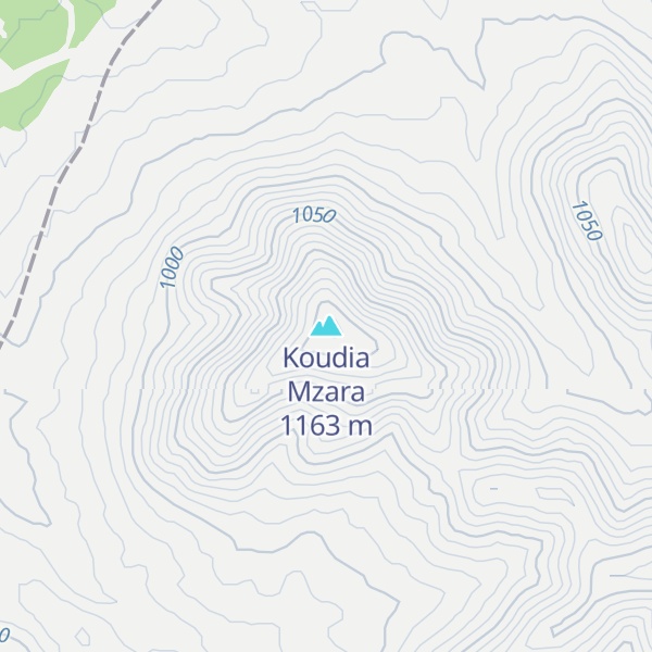 Map of Koudia Mzara