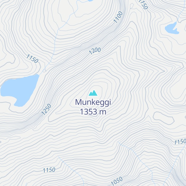 Map of Munkeggi