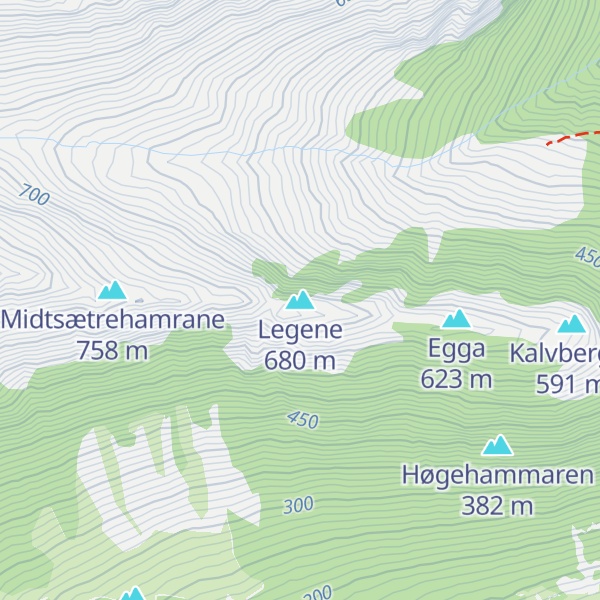 Map of Legene