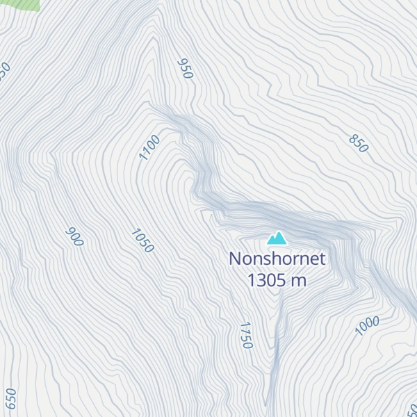 Map of Fremste Kopphornet