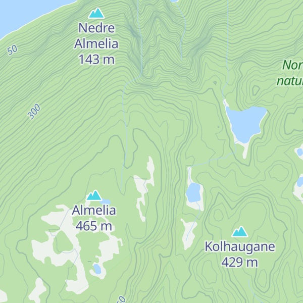 Map of Snøhaugen