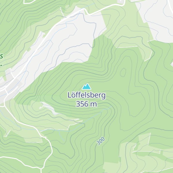 Map of Löffelsberg