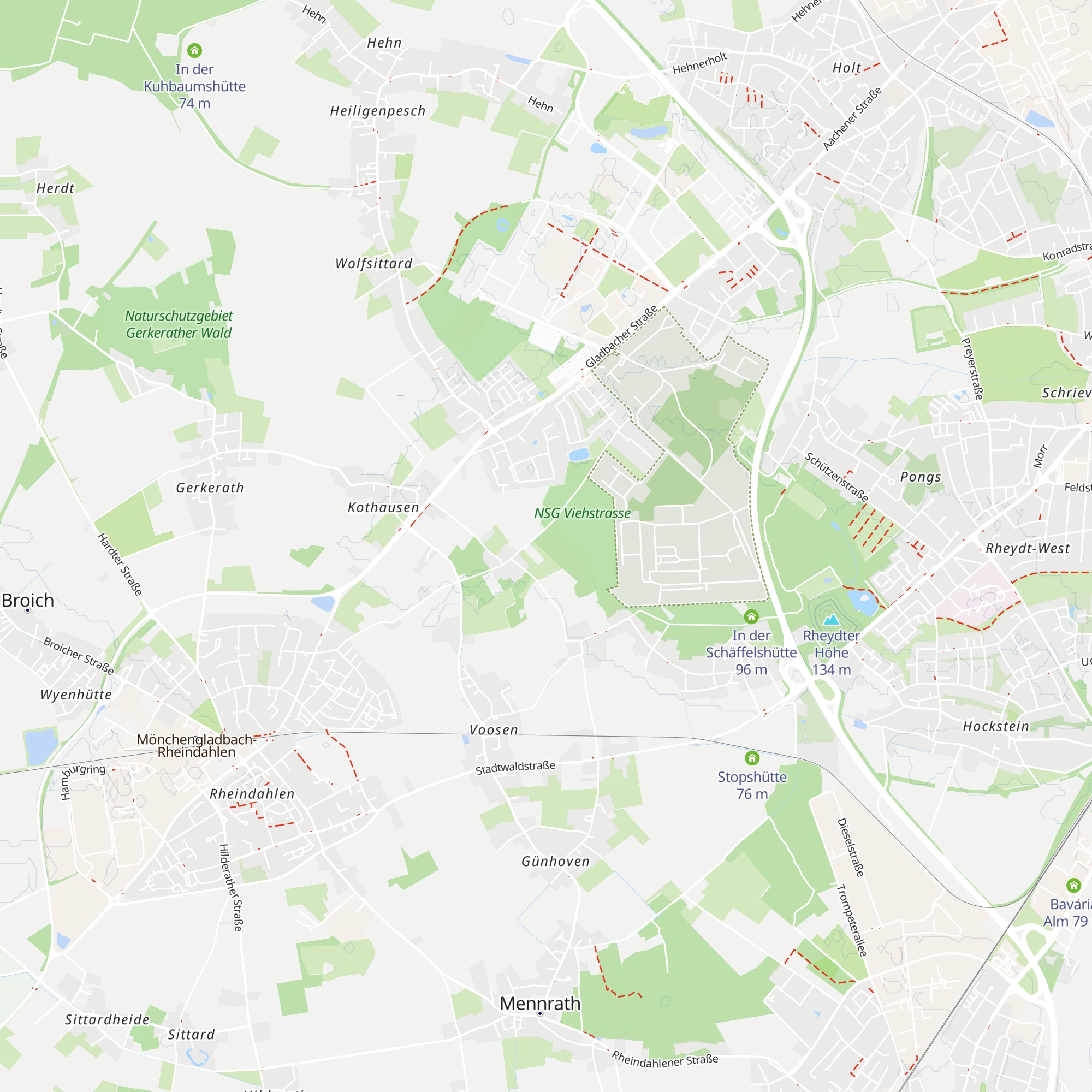 In der Steinshütte map