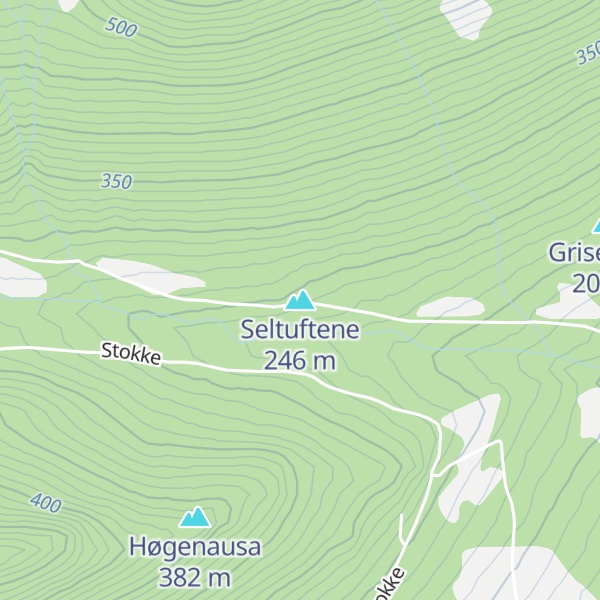 Map of Seltuftene