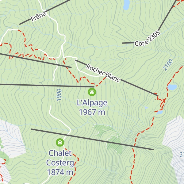 Map of L'Alpage