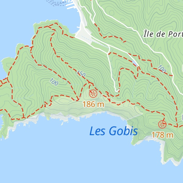 Map of Mont Vinaigre