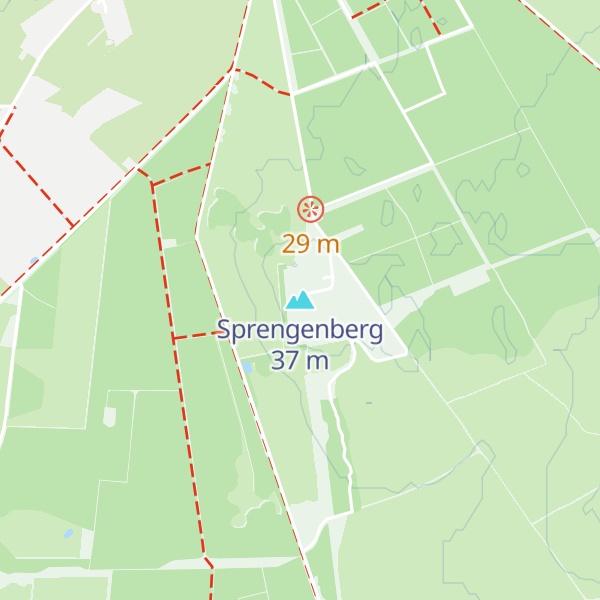 Map of Sprengenberg