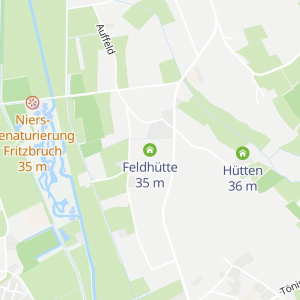 Map of Feldhütte