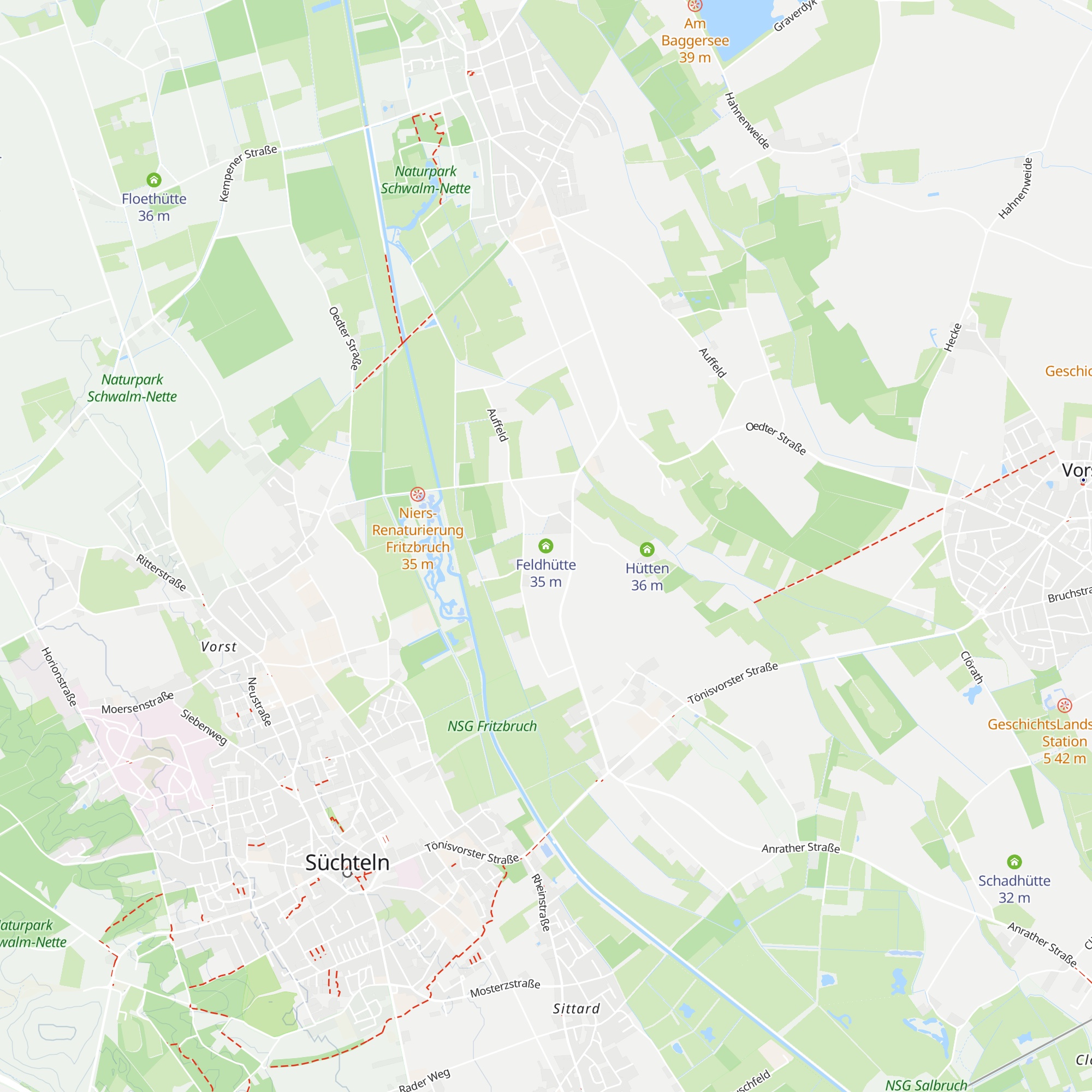 Feldhütte map